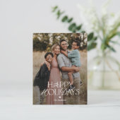 Prettige feestdagen Briefkaart Prachtige mix (Staand voorkant)