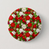 prettige feestdagen Button (Voorkant)