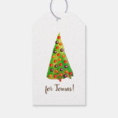 prettige feestdagen cadeaulabel (Achterkant)