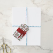 PRETTIGE FEESTDAGEN - CADEAULABEL (Met Touw)