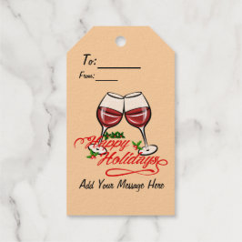 prettige feestdagen cadeaulabels