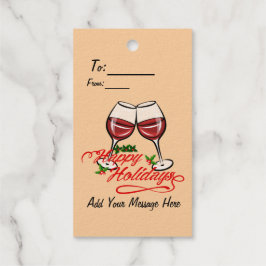 prettige feestdagen cadeaulabels