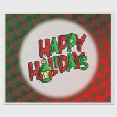 PRETTIGE FEESTDAGEN - CADEAUPAPIER (Vlak)