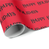 prettige feestdagen cadeaupapier (Rol Hoek)