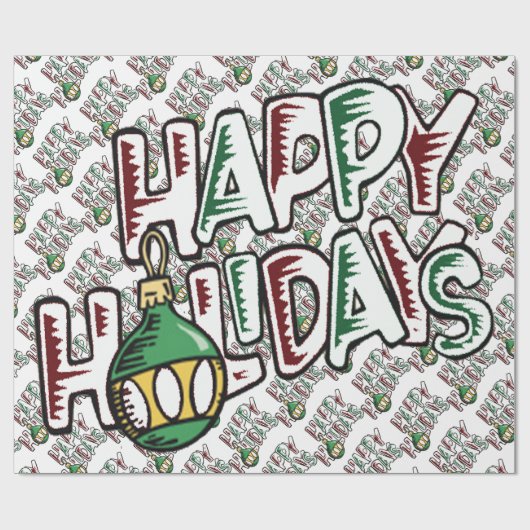 PRETTIGE FEESTDAGEN - CADEAUPAPIER (Vlak)