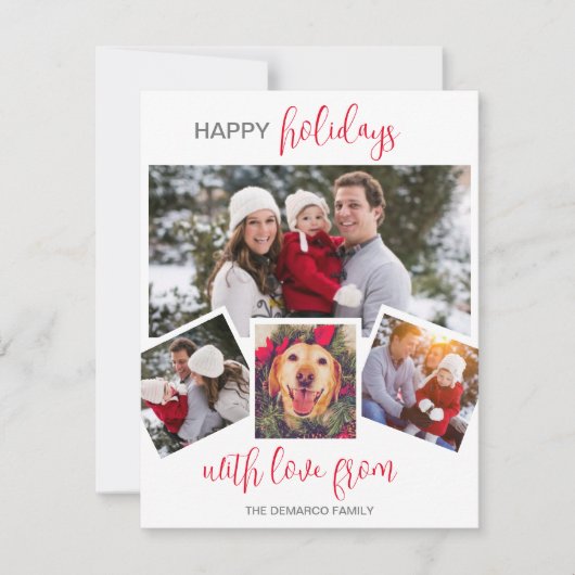 PRETTIGE FEESTDAGEN CARD FEESTDAGENKAART (Voorkant)