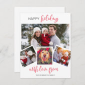 PRETTIGE FEESTDAGEN CARD FEESTDAGENKAART (Voorkant / Achterkant)