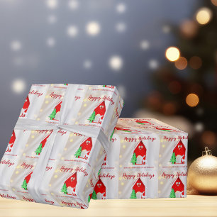 Prettige feestdagen Custom Company Christmas Cadeaupapier