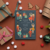 prettige feestdagen de Nutcracker Ballet