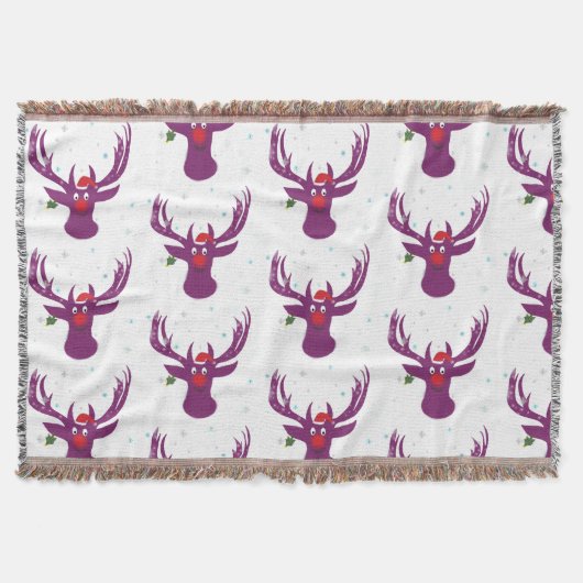 prettige feestdagen deken (Voorkant)