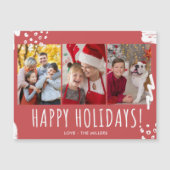 prettige feestdagen drie kerstdagen (Voorkant)