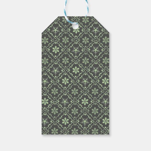 prettige feestdagen Eenvoudig minimalistisch scrip Cadeaulabel (Achterkant)