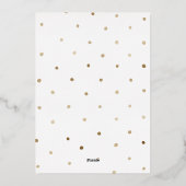 Prettige feestdagen Eenvoudig script (Achterkant)