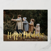 Prettige feestdagen Eenvoudige moderne belettering (Voorkant)