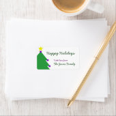 prettige feestdagen etiket (Insitu)