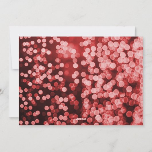 prettige feestdagen Faux Gold Script Feestdagenkaart (Achterkant)