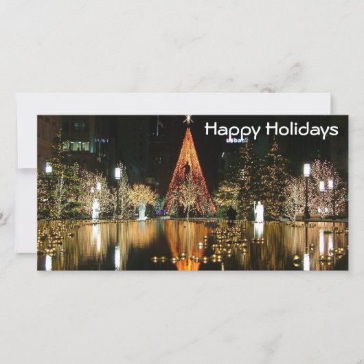 prettige feestdagen feestdagenkaart (Voorkant)