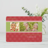 prettige feestdagen feestdagenkaart (Staand voorkant)