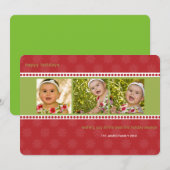 prettige feestdagen feestdagenkaart (Voorkant / Achterkant)