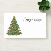 prettige feestdagen feestelijke kerstboom post-it® notes (Kantoor)