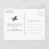 prettige feestdagen Foto briefkaart (Achterkant)