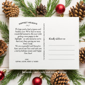 Prettige feestdagen Foto Fun Classic Plaid Modern