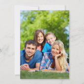 Prettige feestdagen Foto met kerstthema's Feestdagenkaart (Achterkant)