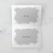 Prettige feestdagen fotosjabloon. (Binnen)