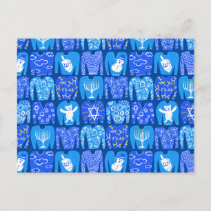 prettige feestdagen Funny Ugly Hannukah Sweaters Briefkaart