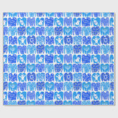 prettige feestdagen Funny Ugly Hannukah Sweaters Cadeaupapier (Vlak)