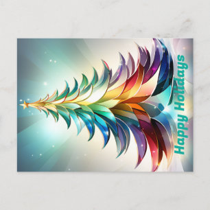 Prettige feestdagen Gepersonaliseerd Briefkaart. C Briefkaart