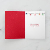 prettige feestdagen Gingerbrood House (Binnen)