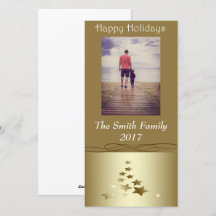 Prettige feestdagen gouden kerstboom