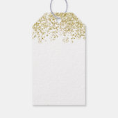 prettige feestdagen goudglittercadeaulabels cadeaulabel (Achterkant)