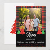 Prettige Feestdagen Groeten Kaart (Voorkant / Achterkant)