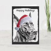 Prettige feestdagen Grote Deen "?" (Voorkant)