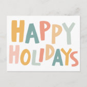 PRETTIGE FEESTDAGEN Handgemaakte aangepaste kerst  (Voorkant)