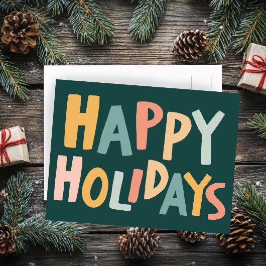 PRETTIGE FEESTDAGEN Handgemaakte aangepaste kerst