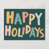 PRETTIGE FEESTDAGEN Handgemaakte aangepaste kerst (Voorkant)