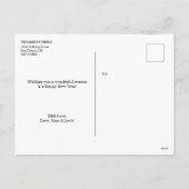 Prettige feestdagen Handlettering script meerdere  (Achterkant)