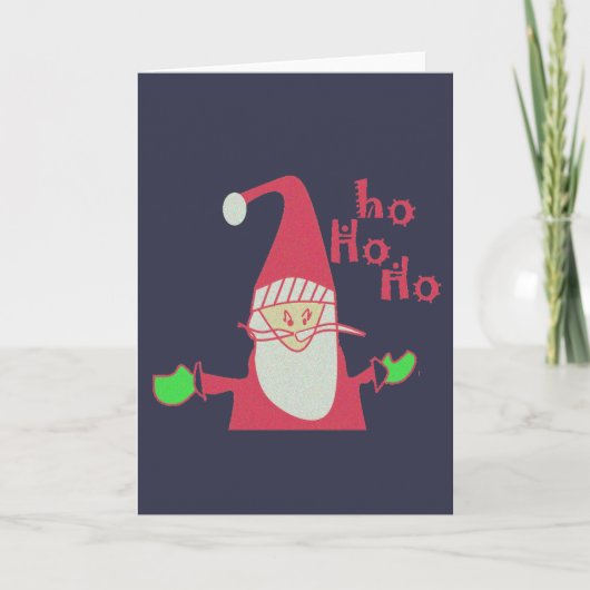 prettige feestdagen Ho Ho Merry Kerstmis (Voorkant)