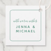 prettige feestdagen | Holly en Doves Bedankjes Labels (Achterkant)