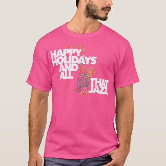 prettige feestdagen JAZZ leuk cadeau voor musici a T-shirt