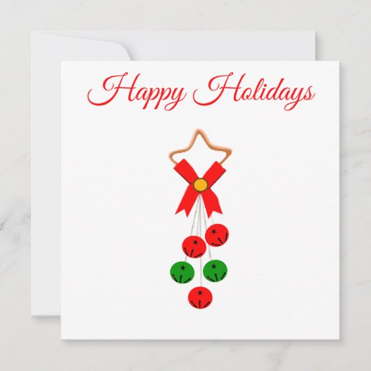 Prettige Feestdagen Kaart (Voorkant)