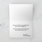 prettige feestdagen kaart (Binnen)