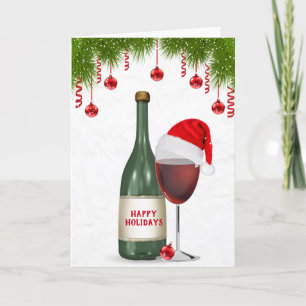 prettige feestdagen kaart