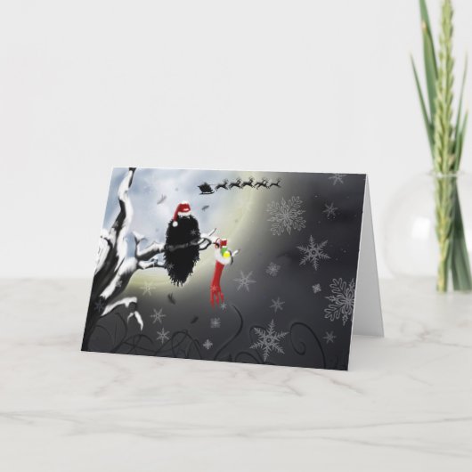 prettige feestdagen kaart (Voorkant)