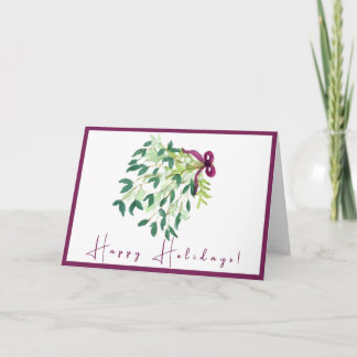 prettige feestdagen kaart