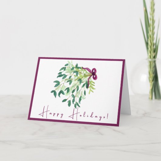 prettige feestdagen kaart (Voorkant)