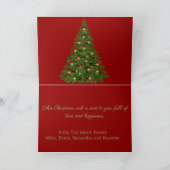 prettige feestdagen  kaart (Binnen)